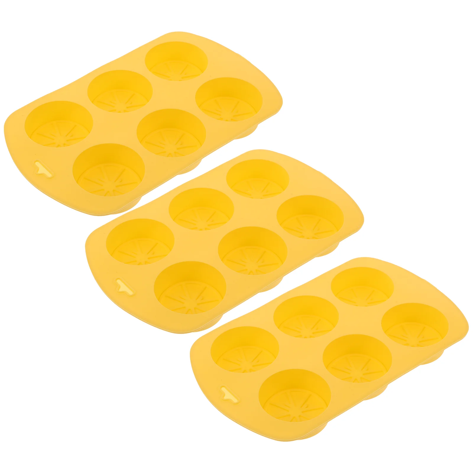 3 Pcs Lemon Mold for DIY Lover Silicone Slice Molds Making Candles Shaped Unique Resin Scented Mousse