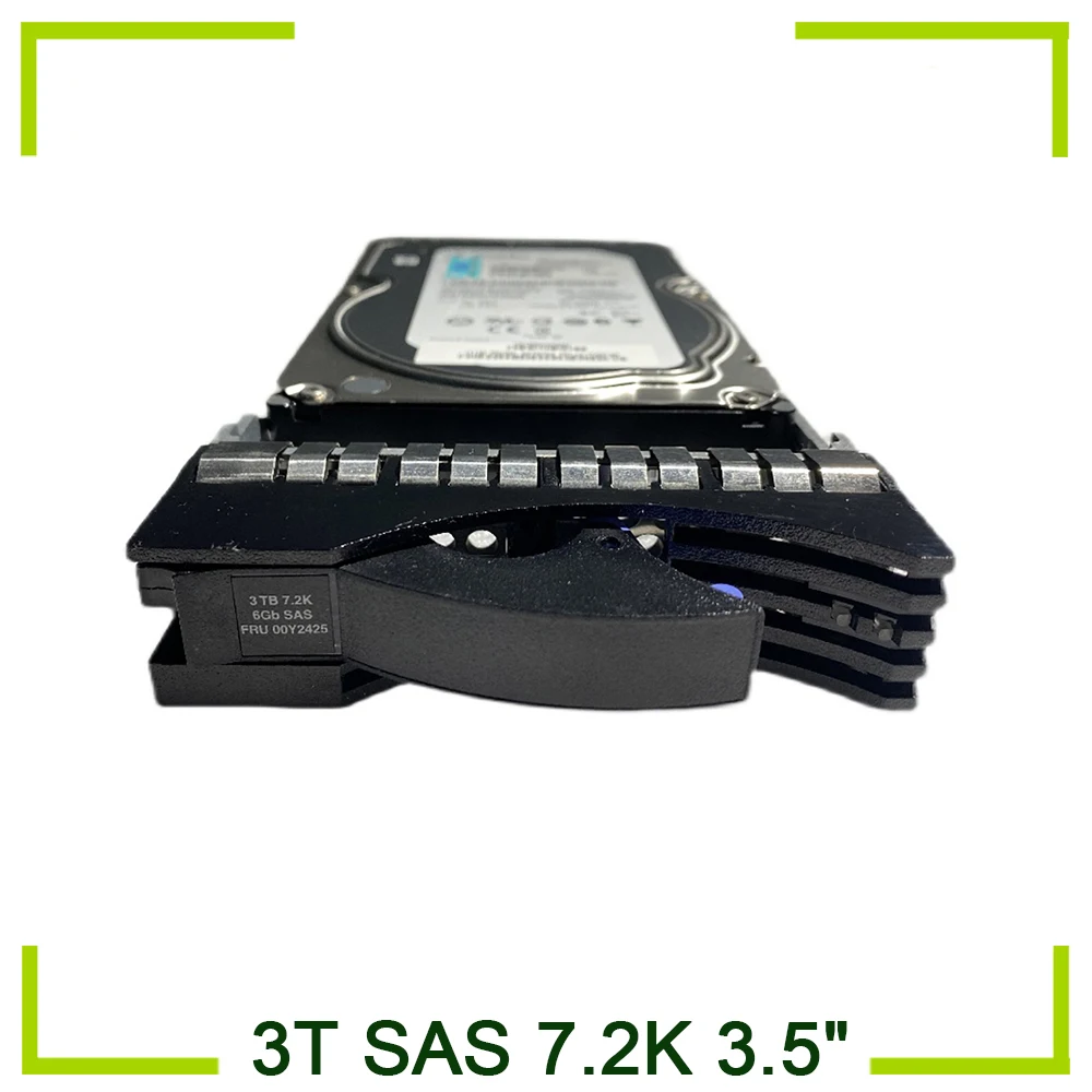 HDD For IBM Hard Disk 3T SAS 7.2K 3.5