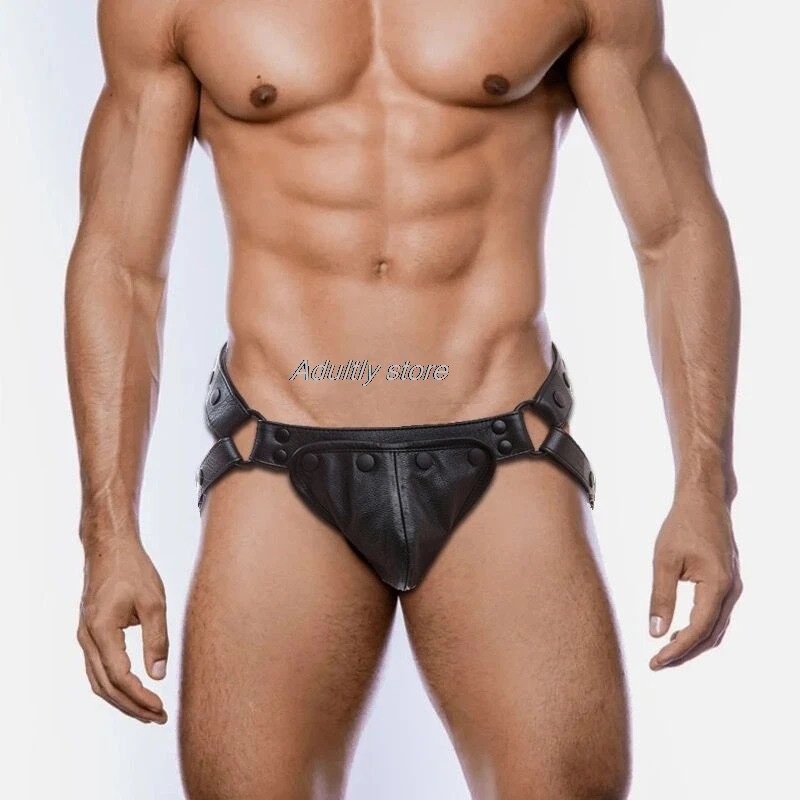 High Quality Leather Shoulder Belt Body Chest Harness BDSM Men harness belt Body Gays Hombre Stage Nighclubwear jockstrap