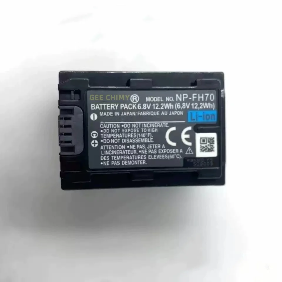 Original NP-FH70 NPFH70 Camera Battery For Sony NP-FH30 NP-FH40 NP-FH60 NP-FH50  DCR DVD308 HC28 SR300 SR200 SR82 BC-TRV Charger