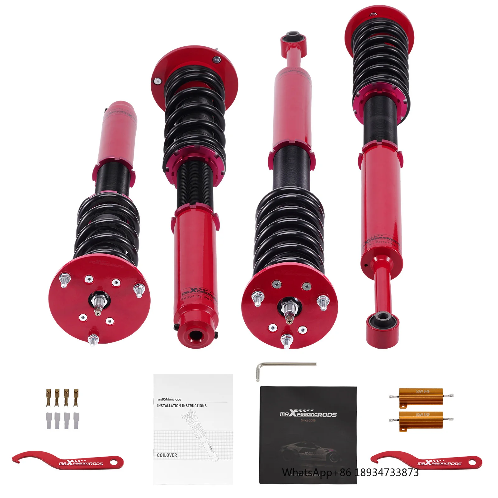 24 Way Damper Coilovers Struts for Mercede-Benz S-Class W220 S430 S500 2000-2006