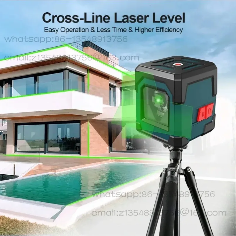 Mini Portable Green Laser Level High‑Precision Bright Thin Beam Infrared Leveling Tool