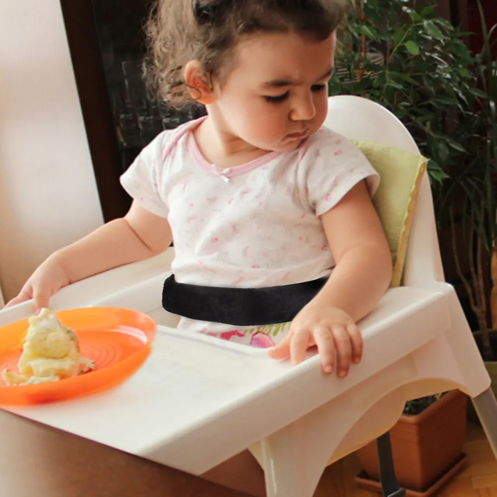 2Pcs Baby High Chair Waist Strap Adjustable Belt Infant High Chair Strap Travel Lightweight Replacement Harness