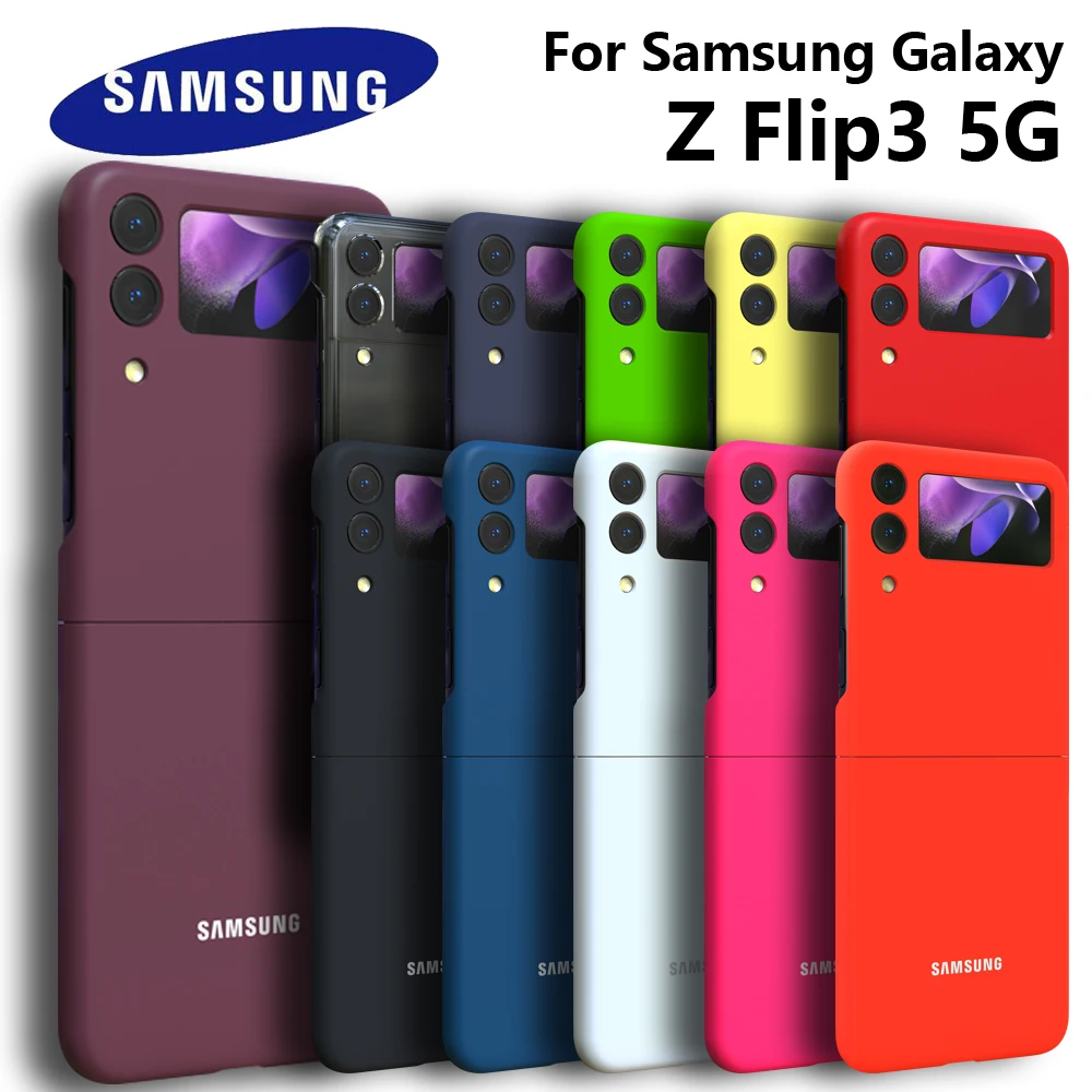 For Samsung Galaxy Z Flip3 5G Case Silky PC Cover Soft-Touch Back Protective Housing For ZFLIP3 Z FLIP 3 ZFLIP 3 phone case