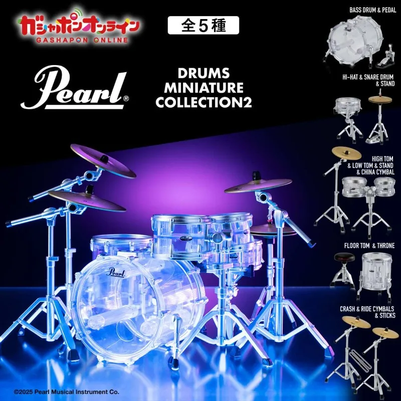 

Hot Selling Original Bulk Cargo Pearl Drums Miniature Drum Set2 Band Jazz Drum Ornaments Collecting Toys Gifts
