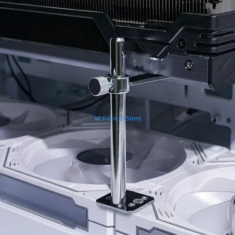 G8TA Aluminum Alloy Graphics Video Stand Cooling Vertical GPU Support Bracket