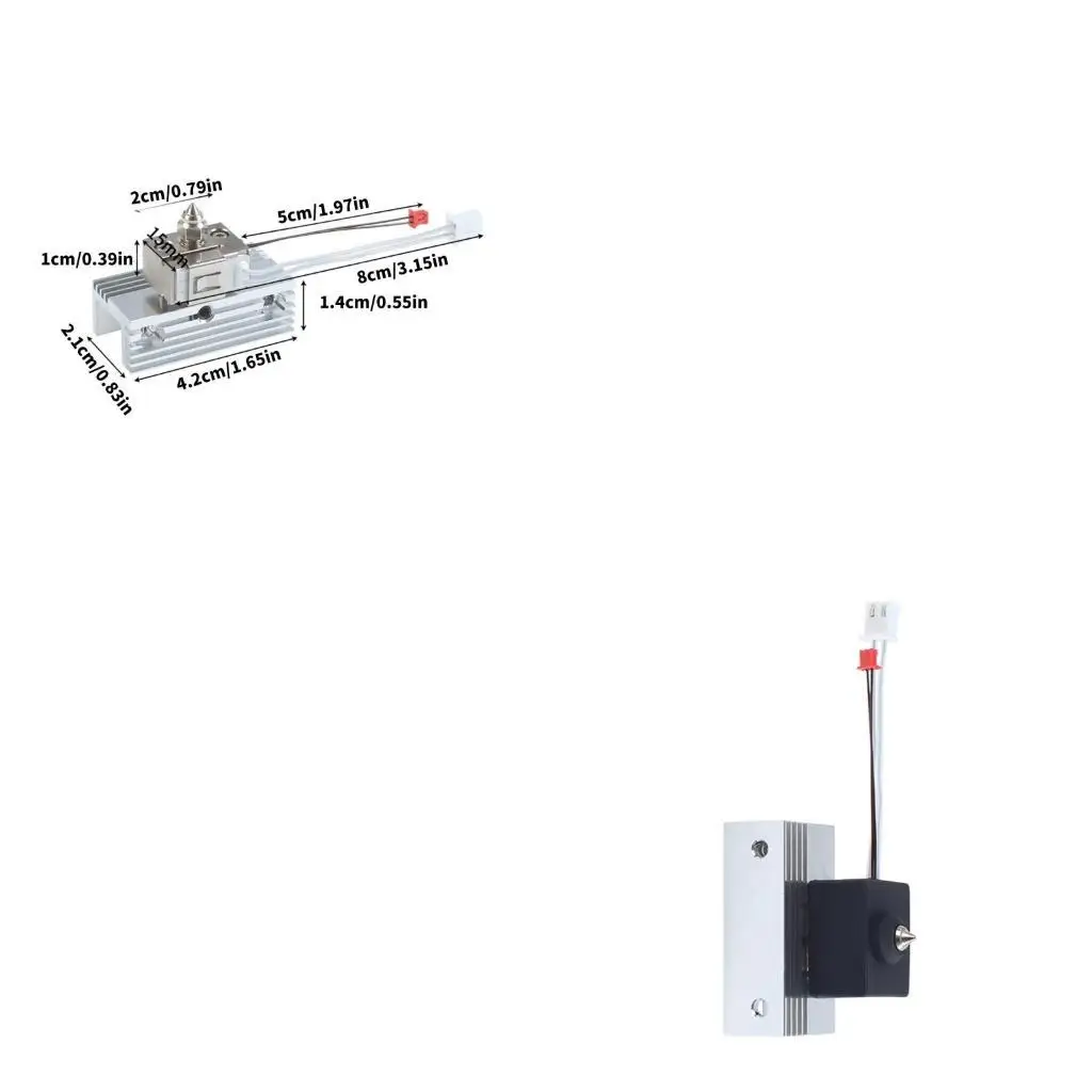 

652F Эффективный комплект блок нагревателя экструдеров для Ender 3 -принтеров, поддерживающих несколько типов филаментов