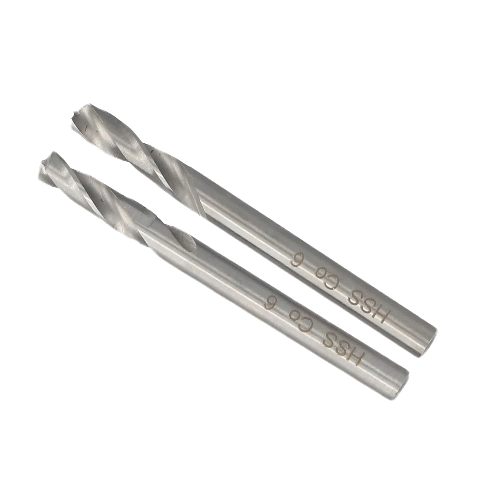 Set di punte per saldatura a punti per autoveicoli 2 pezzi 6 mm HSSCo per una rimozione precisa della saldatura a punti su lamiere adatte per la manutenzione dell'auto