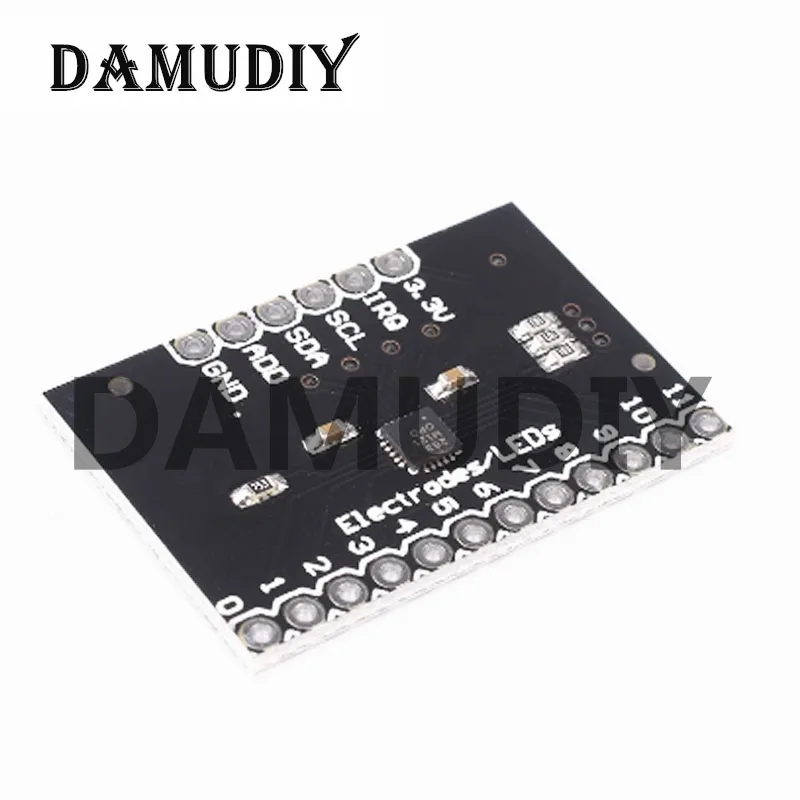 5pcs/10pcs MPR121 Breakout V12 Capacitive Touch Sensor Controller Module I2C Keyboard Development Board For Arduino