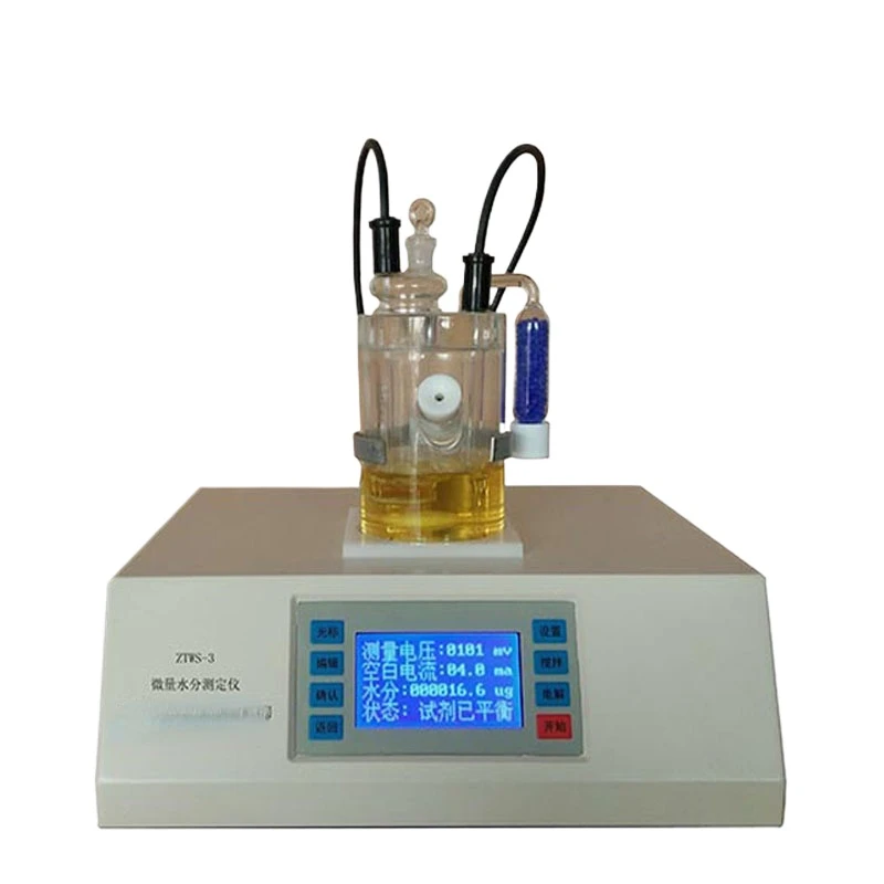 

Ztws-3 Moisture Meter Coulometric Method