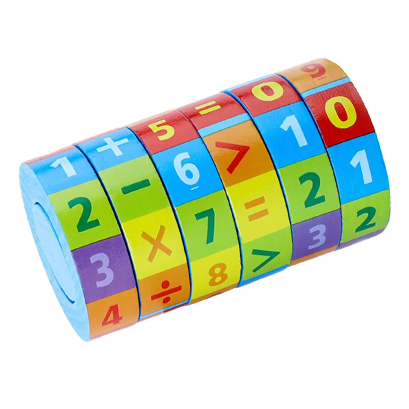 Counting Game Multicolor Learning Toys Numbers cube Toy for Girls Boys Kids