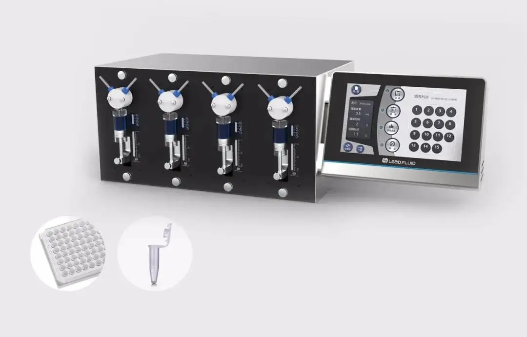 Lead Fluid DF30-G Micro Syring e Pump Industrial Diluter Filling  Dispenser System