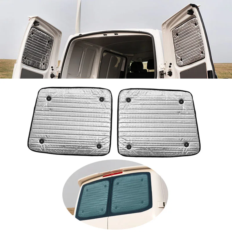 

RV Heat Insulation Window Blind Curtains For Vw T6 Transporter 15-19 RV Rear Twin Door Heat Insulation Motorhome Accessories