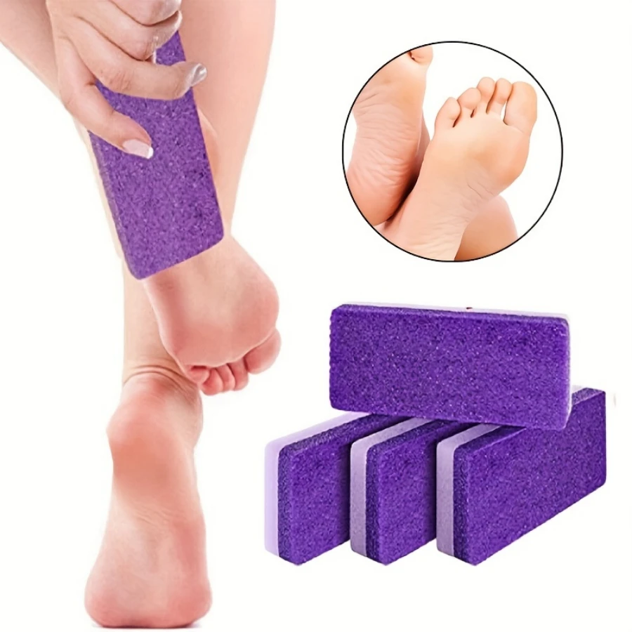 8 Pcs Foot Cleaning Sponge, Pumice Stone For Feet, Hard Skin Callus Remover And Scrubber Tools, Bathroom Shower Supplies