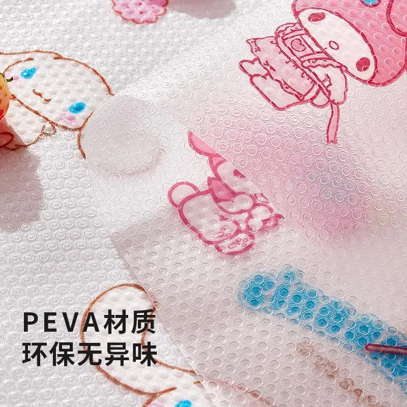 Cartoon Cinnamoroll Tablecloth Sanrio My Melody Kawaii Cute Drawer Kitchen Dining Table Household Waterproof Oil-Proof Table Mat