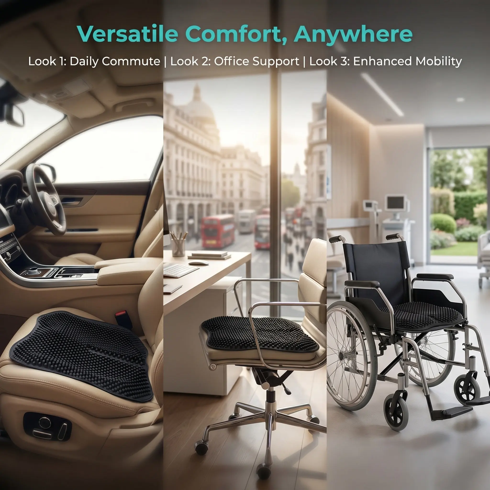 Cushion Massage Practical Massage Cushion Seat Massage Cushion Car Massage Cushion Breathable Car Cushion