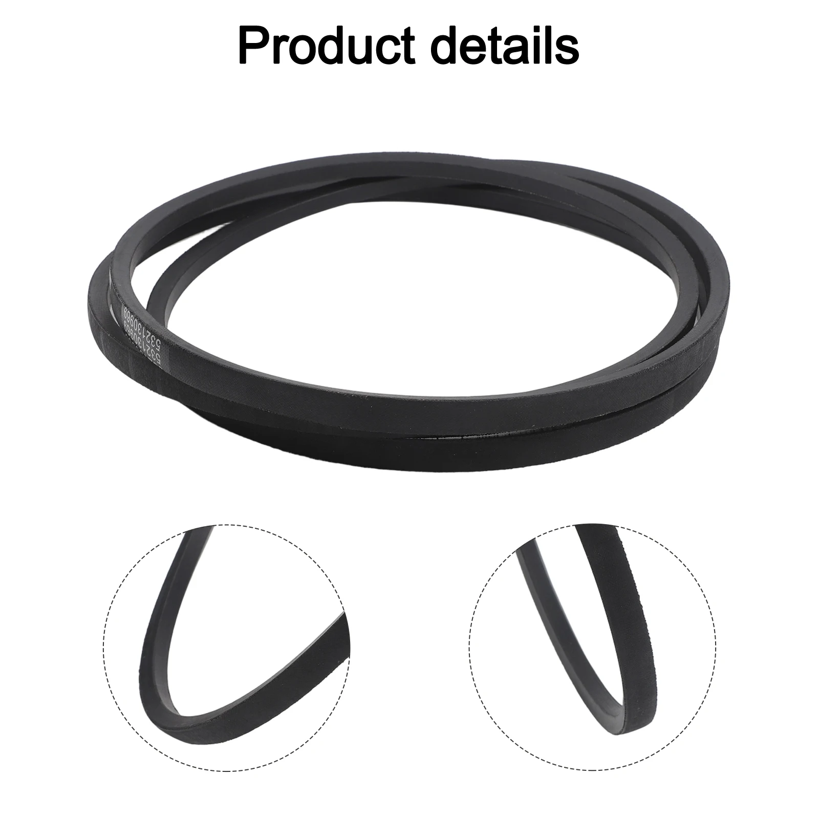LT160 Compatible Lawn Mower Drive Belt Lawn Mowing Replacement Drive Belt For Lawn Mower Tool Part Easy Installation Process