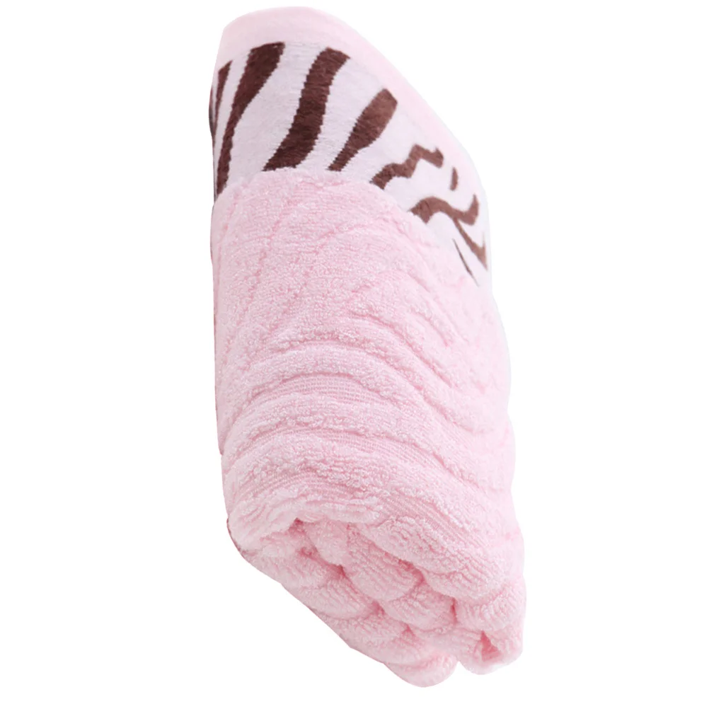 منشفة حمام من ألياف الخيزران 34x76 سنتيمتر نمط النمر ماصة جافة للحمام الشاطئ سبا السفر السباحة التخييم