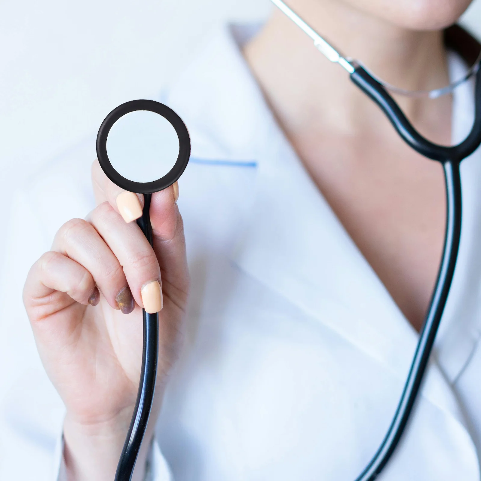 

6pcs Stethoscope Diaphragm Replacement Adult Plastic Diaphragm Cover Repair Kit For Doctors Nurses Hospital Medical Teaching