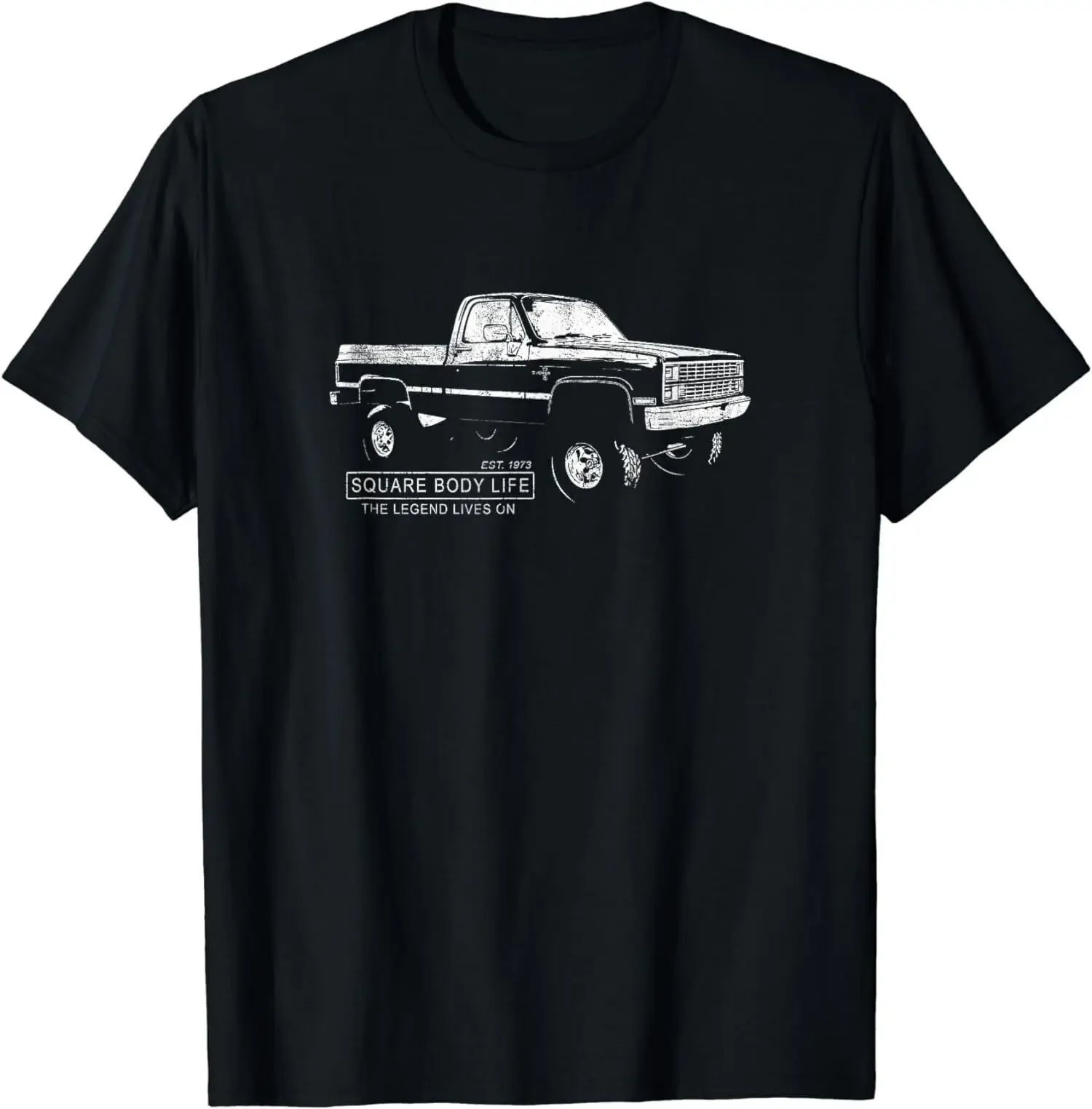 Square Body 80s Pickup Truck Squarebody Enthusiast T-Shirt