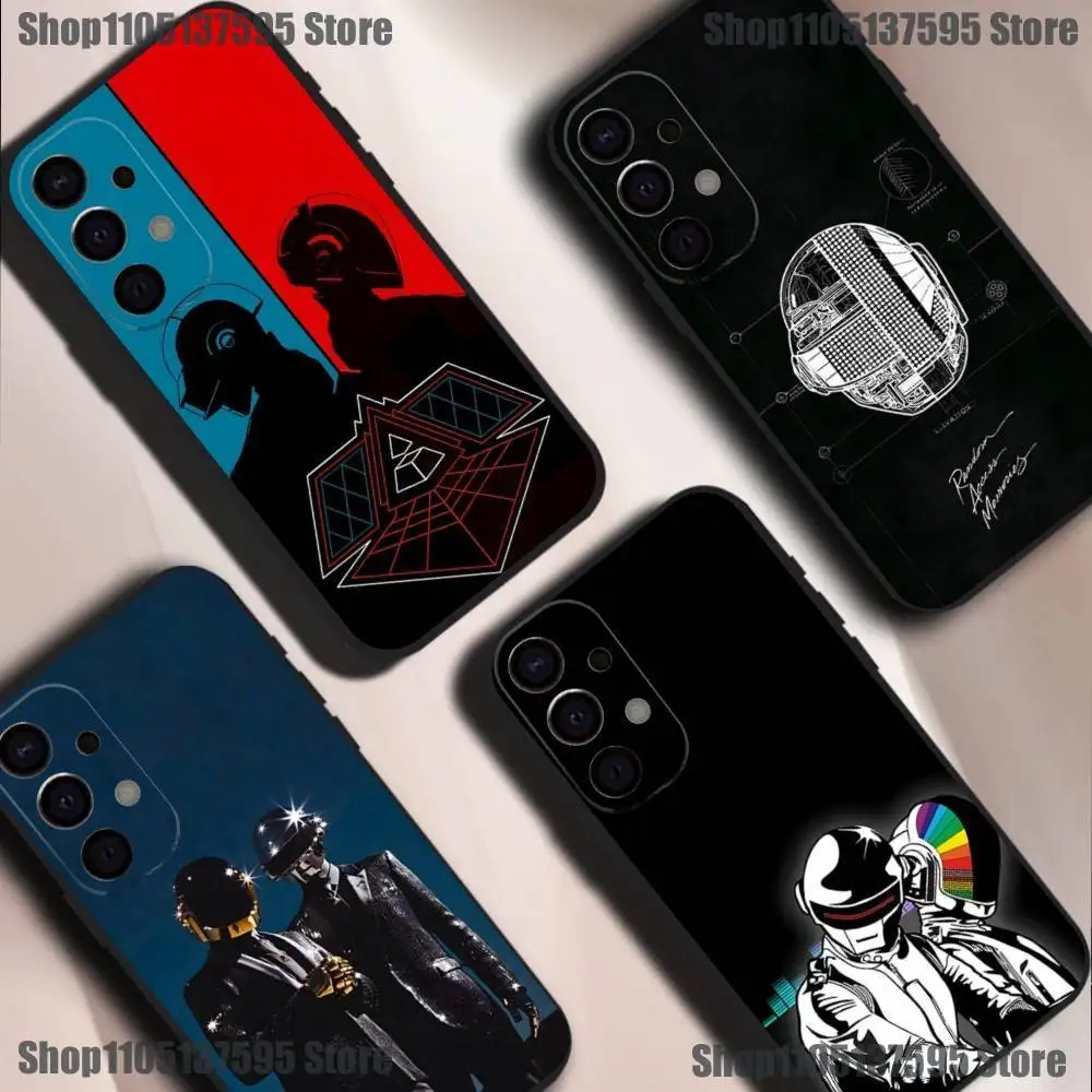 

Hot D-Daft Punk Band Phone Case For Samsung S25,S24,S21,S22,S23,S30,Ultra,S20,Plus,Fe,Lite,5G Black Cover