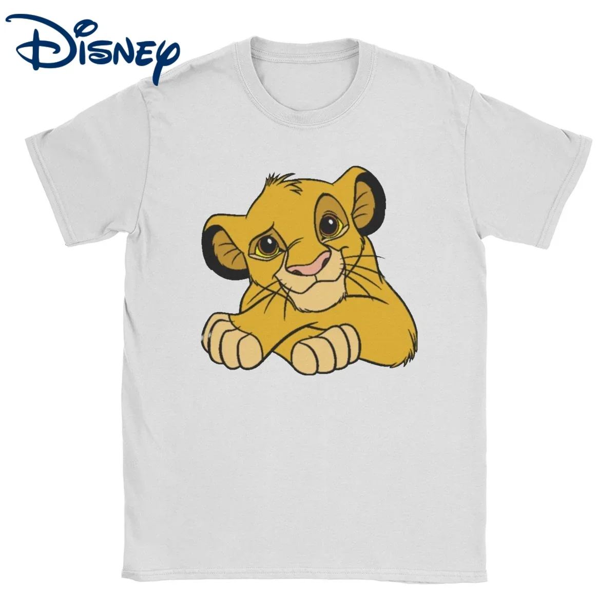 Men Women\'s The Lion King Simba Anime T Shirt Disney Cotton Clothing Fashion Short Sleeve Tee Shirt Printing T-Shirt