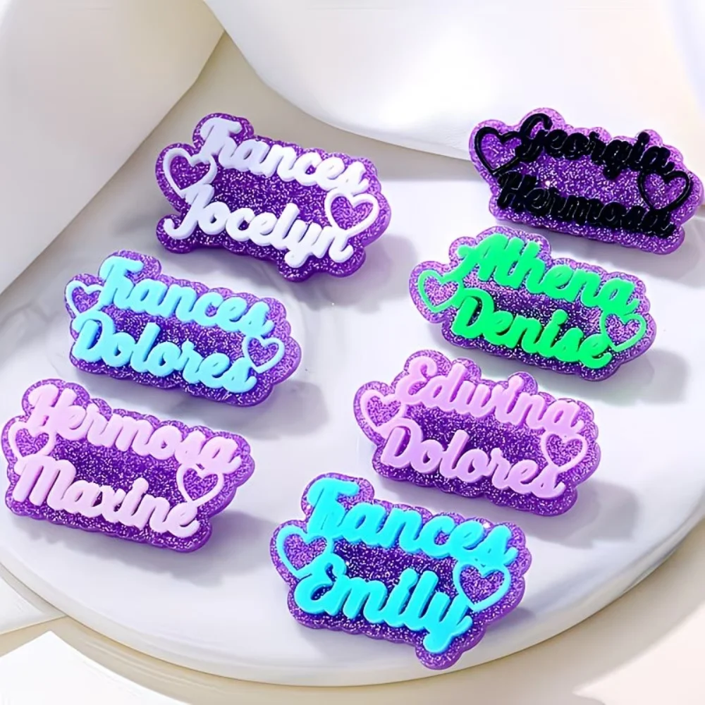 Broche personnalisée en acrylique, plaque nominative personnalisée, épingles en acrylique, étiquette nominative pour médecin, enseignant, étudiant, vente en gros de broches personnalisées