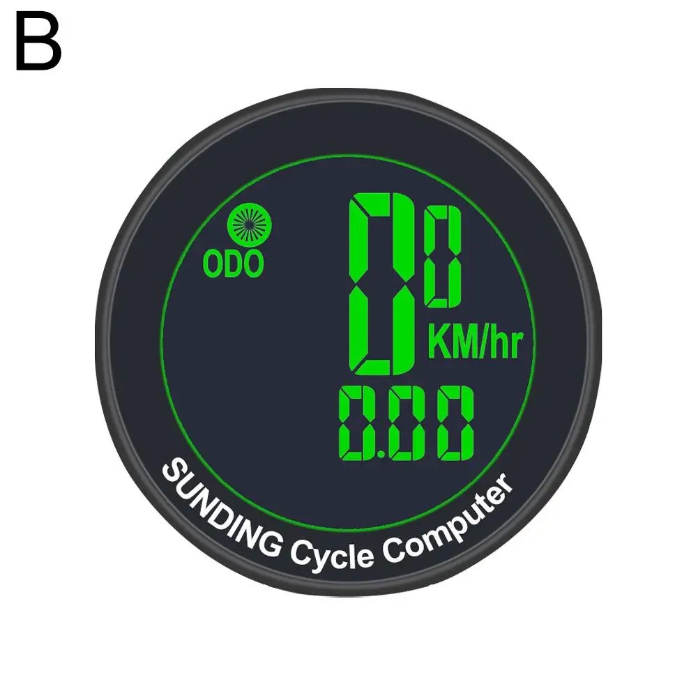 Wireless Bicycle Computer Waterproof Cycling Bike Speedometer Multi-functional Bicycle Odometer For Bike Handlebar And K9j3