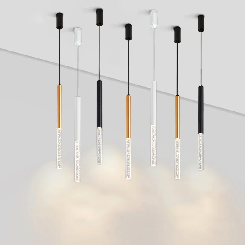 

3cm Hanging Lamps For Ceiling Room Decor Home Decoration Living Bar Cafe Droplight Fixture Lustre Led Ceiling Chandelie Lamp