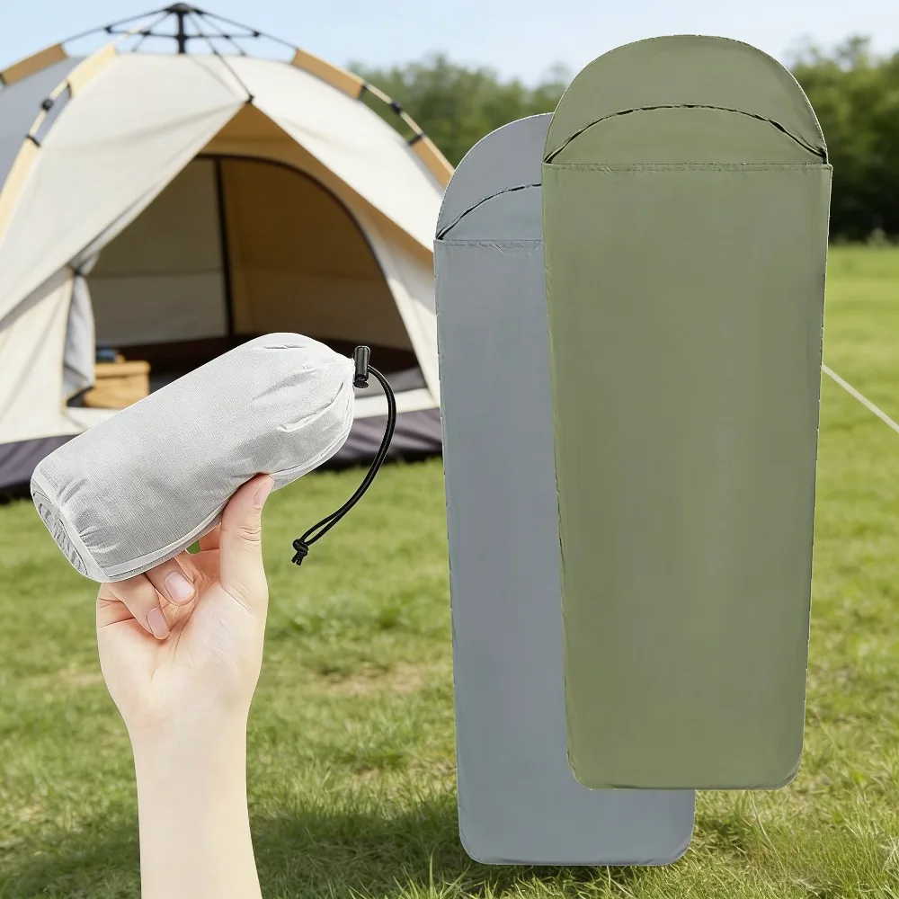

Lightweight Sleeping Bag Liner, Camping & Outdoor Travel Dirty-Proof Liner, Portable & Packable