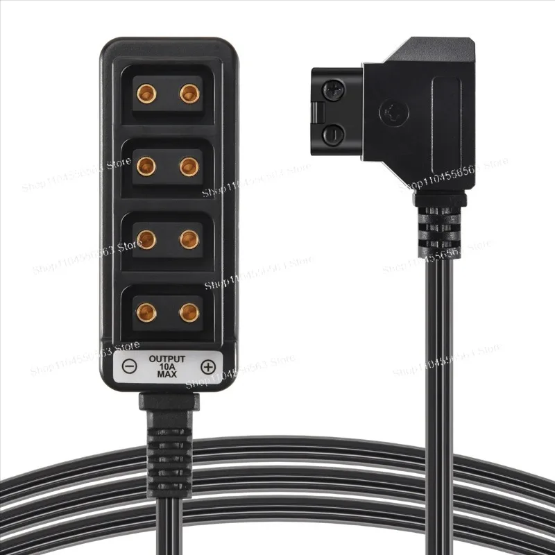 AA91 Male D-Tap to 4 Female P-Tap Hub Adapter – Dtap Splitter for Photography Power Accessories, B Type