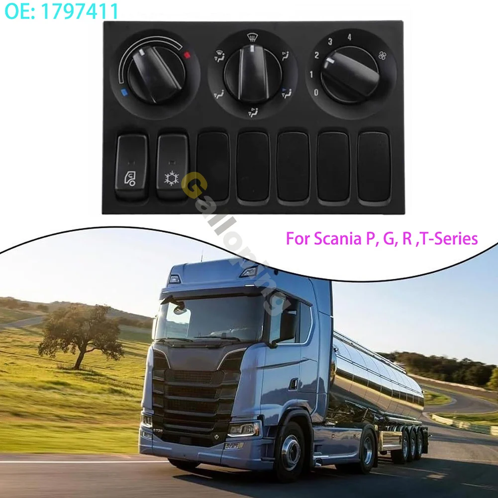 Air-Conditioning Climate Heater Control Combined Switch For Scania P, G, R ,T-Series 2005 2006 - 2016 Car Accessories 1797411