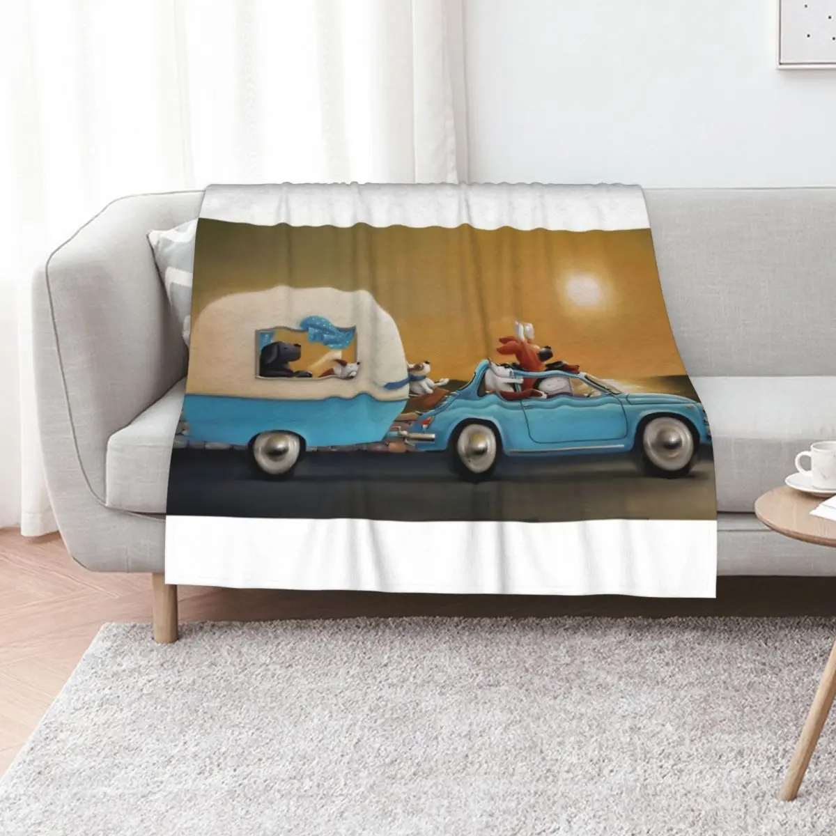 

The Great Escape Throw Blanket Warm Comfortable Blanket Gift for Parents Friends