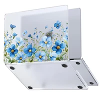 Funda ultrafina para portátil con estampado para MacBook Air 13 M2 2022, Funda para MacBook Pro 13 14 16 15,3 2025, Funda con estampado de animales y flores