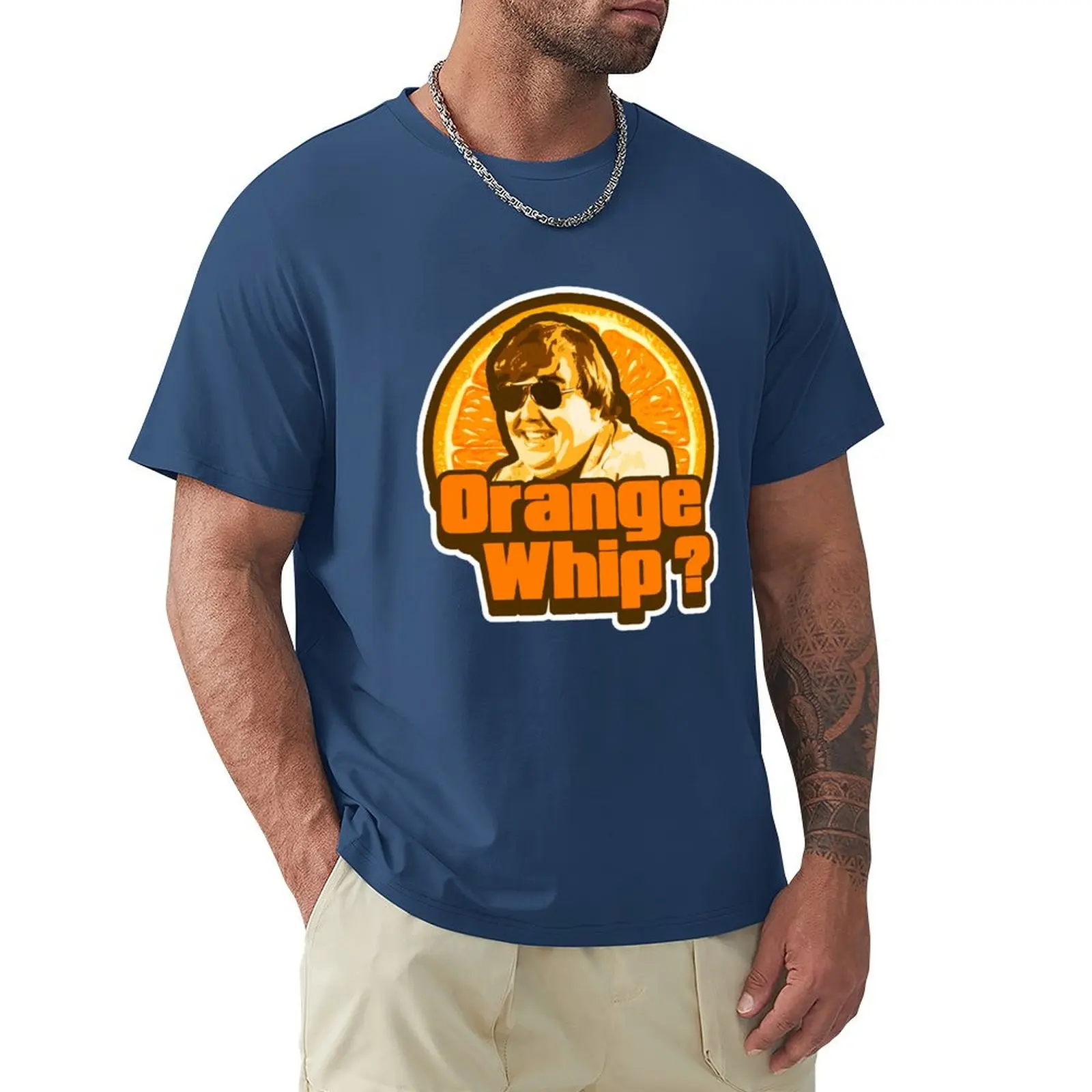Tunnel Escape Magical Orange Whip Graphic Gift T-Shirt plus size tops quick-drying t shirts for men