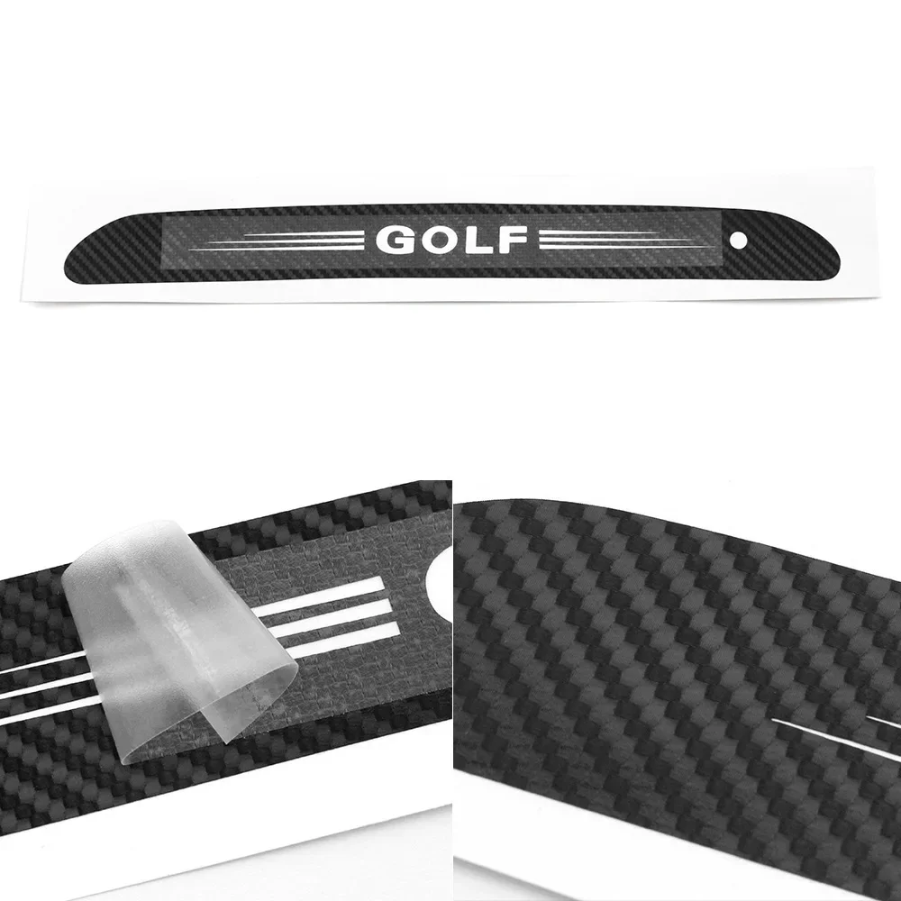 

Styling Mouldings VW GTI GOLF 2026 Hot For VW VOLKSWAGEN Carbon Fiber Car High Brake Lights Lamp Sticker For Volkswagen GTI R-Li