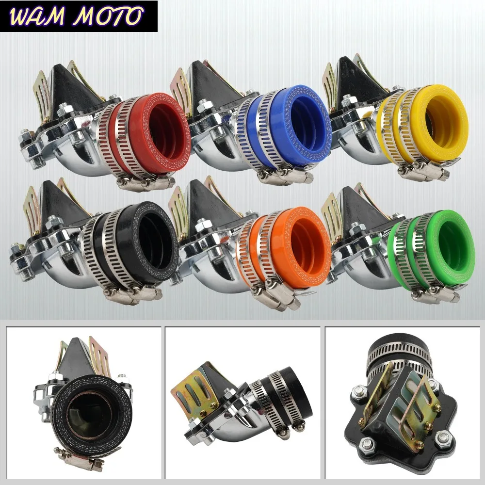 Motorcycle Carburetor Intake Manifold For Yamaha JOG 50 90 3KJ 4DM 1E40QMB Carb Parts High Flow Air Intake Enduro Motocross