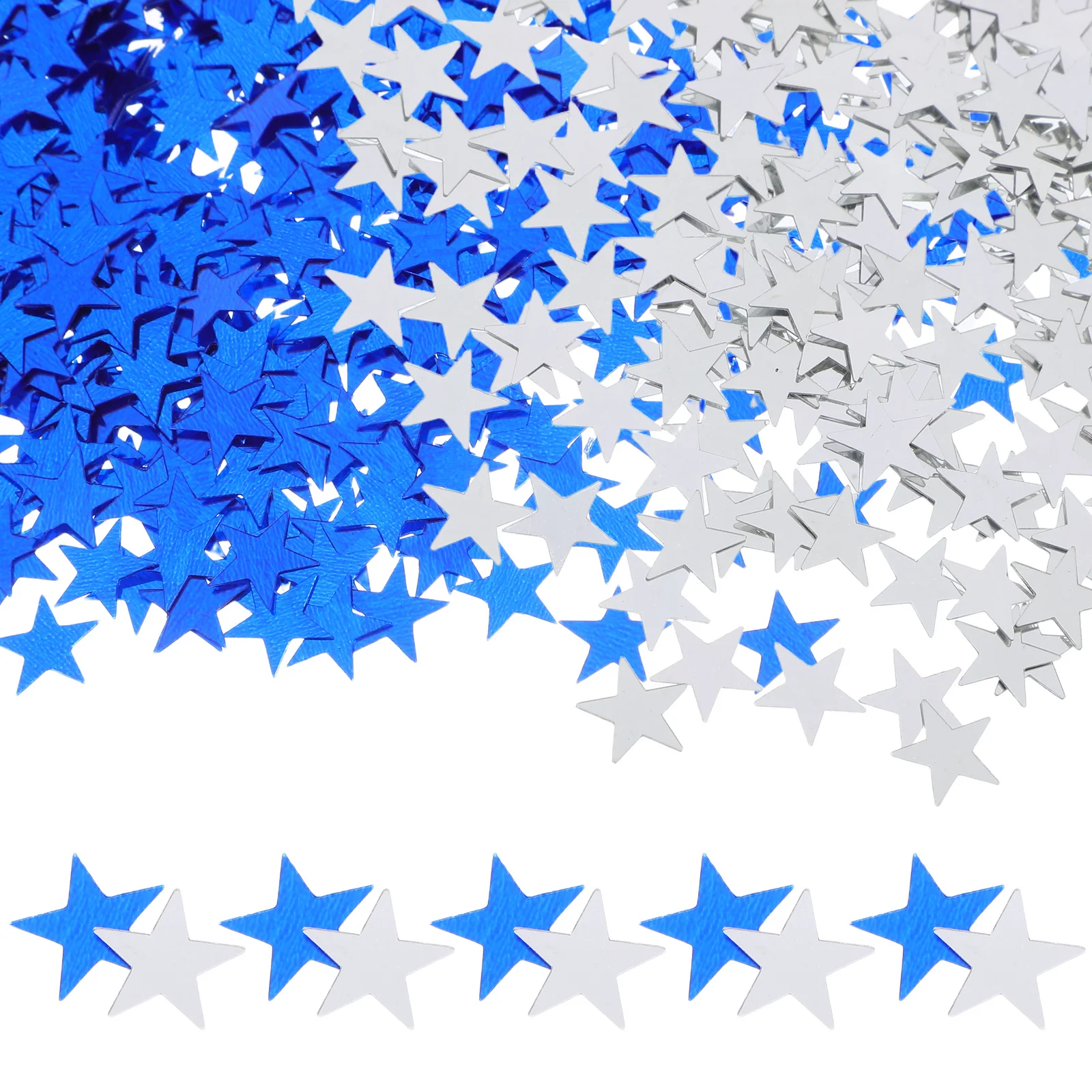 

2000 Pcs Sequin Pentagram Confetti Birthday Table Decorations for Happy Sequins Party Scatter Wedding Confetii