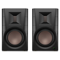 HV-04 Swans Speakers D100 Powered Bookshelf Speaker 2.0 Active Bluetooth5.0 Speaker for TV/ HIGH FIDELITY TWEETER