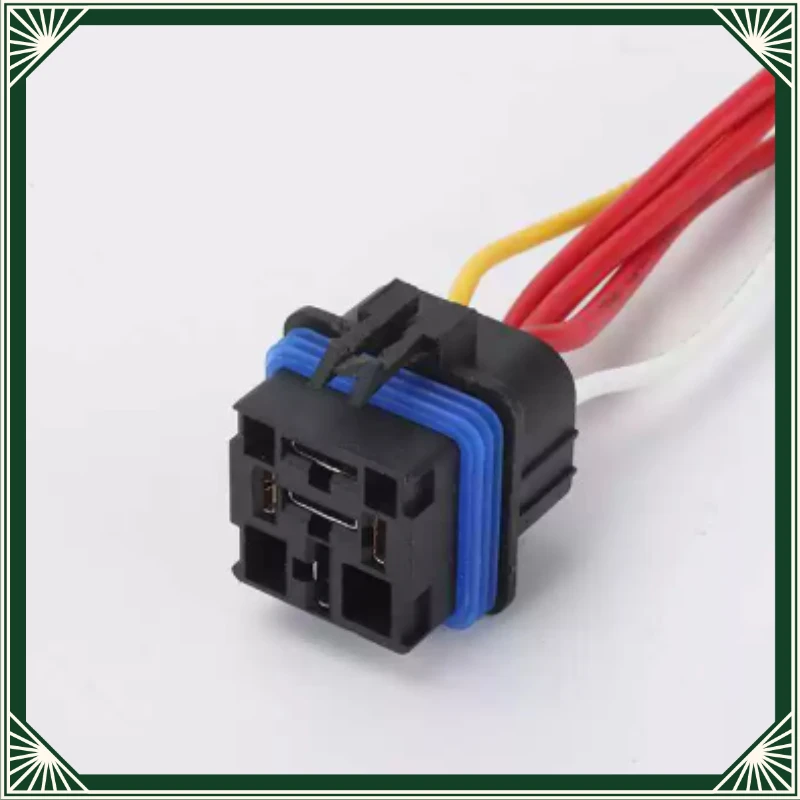 1Pc 80A relay four feet five feet 12V24V with socket