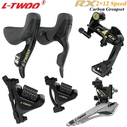 LTWOO RX 2X12 Speed Road Groupset 12S ST-R7020 12V Fibre Shifter FD-R5012 Rear Derailleurs Front Derailleurs for Road Bike