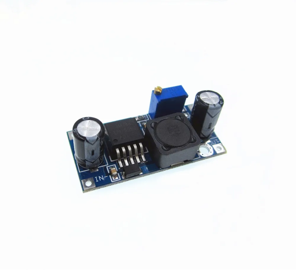 10pcs/lot LM2596S DC-DC LM2596 LM2596 ADJ DC-DC Step-down module 5V/12V/24V adjustable Voltage regulator 3A(green) D
