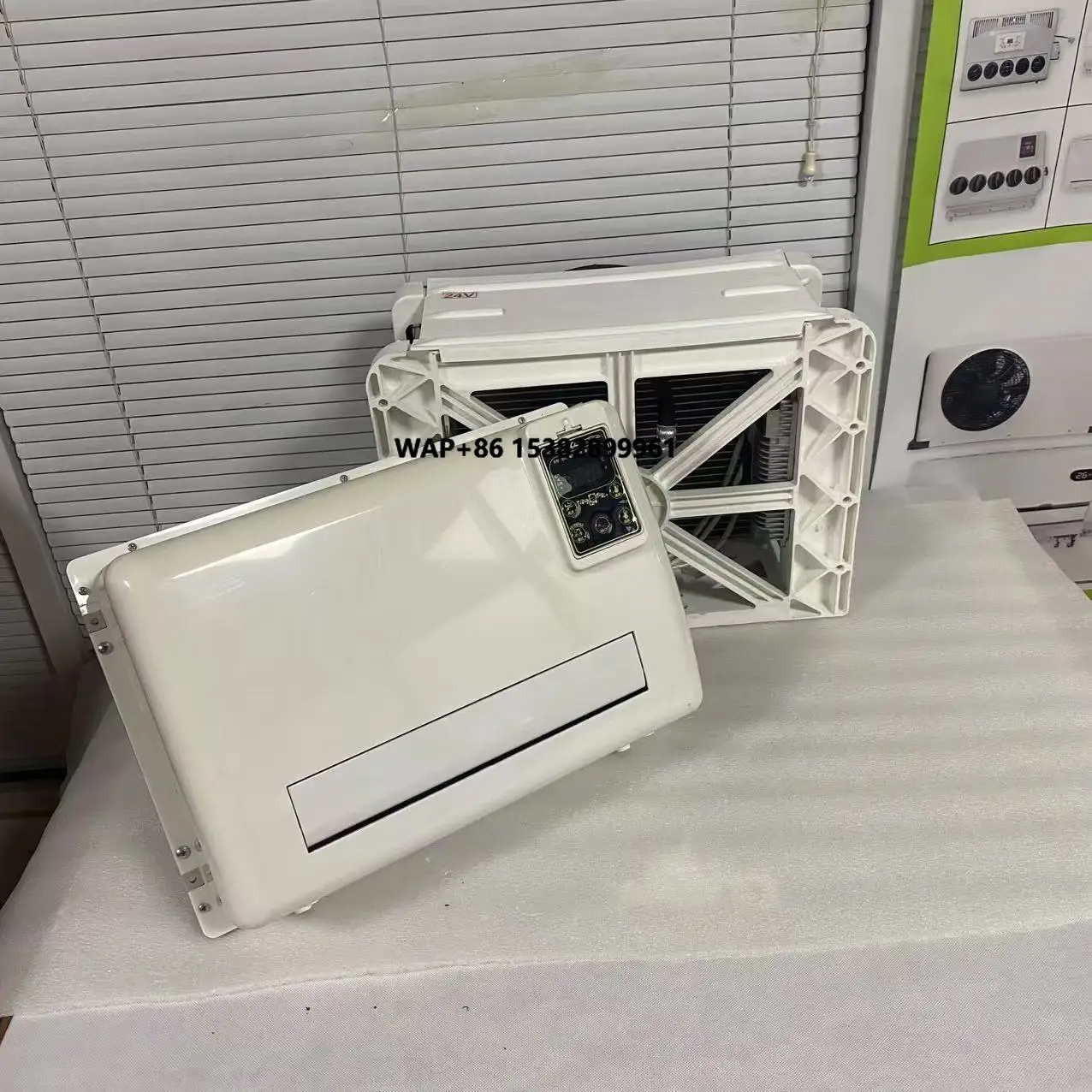 مكيف هواء لوقوف السيارات مكيف تخييم 220 فولت مكيف هواء سقف سبليت 12 فولت 24 فولت أو رافعة شاحنة RV Home