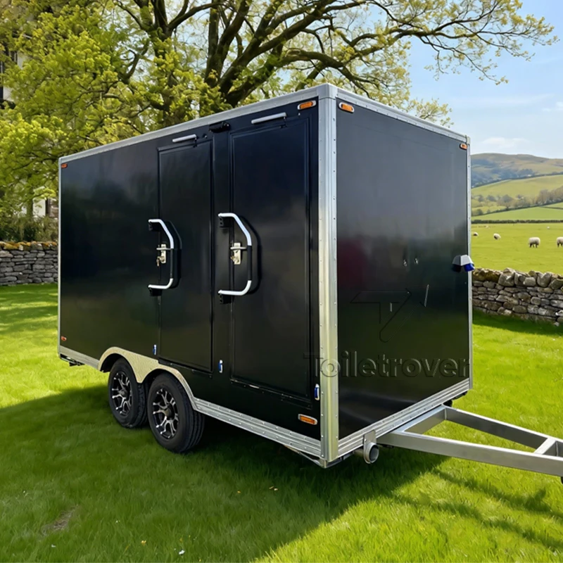 Luxury Shower Room Mobile Outdoor Shower Room Trailer Portable Restroom Toilet Moveable Toilet Trailer and Shower Trailer