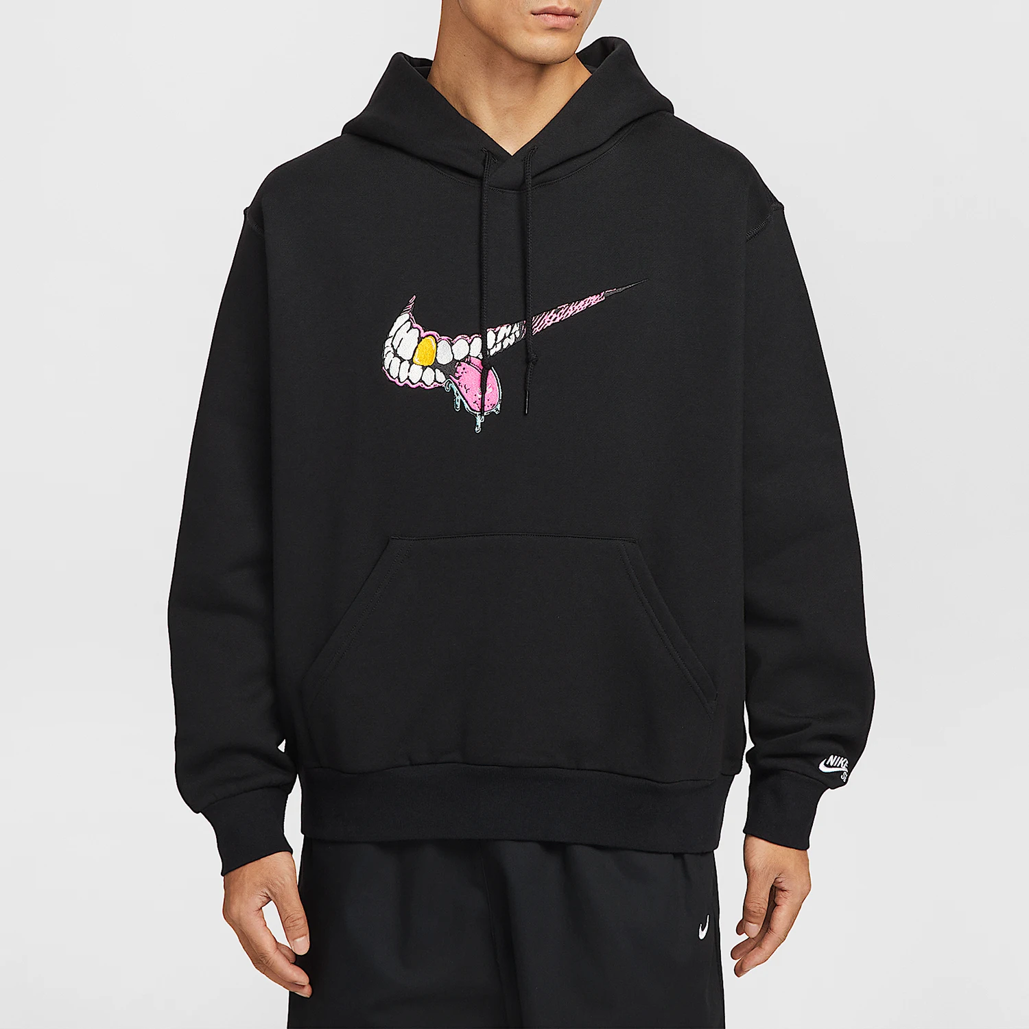 

Nike Authentic SB Men's Sports Loose Hooded Fleece Pullover Hoodie HV0250-010