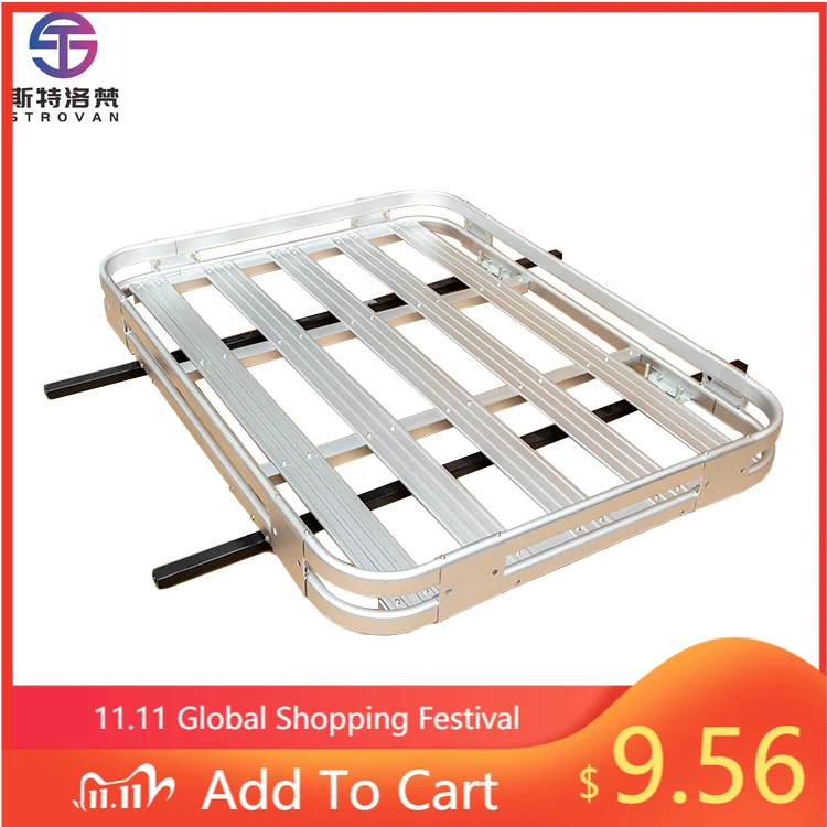 

STLF High-quality Off-road/suv Universal Silver/black Luggage Platform Roof Cargo Rack
