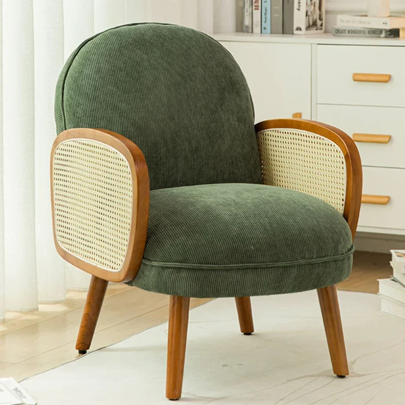 

*v forRelaxing Cozy Fancy Chairs Living Room Simple Modern Plush Puffs Chairs Folding Reading r Woonkamer Banken Furniture c