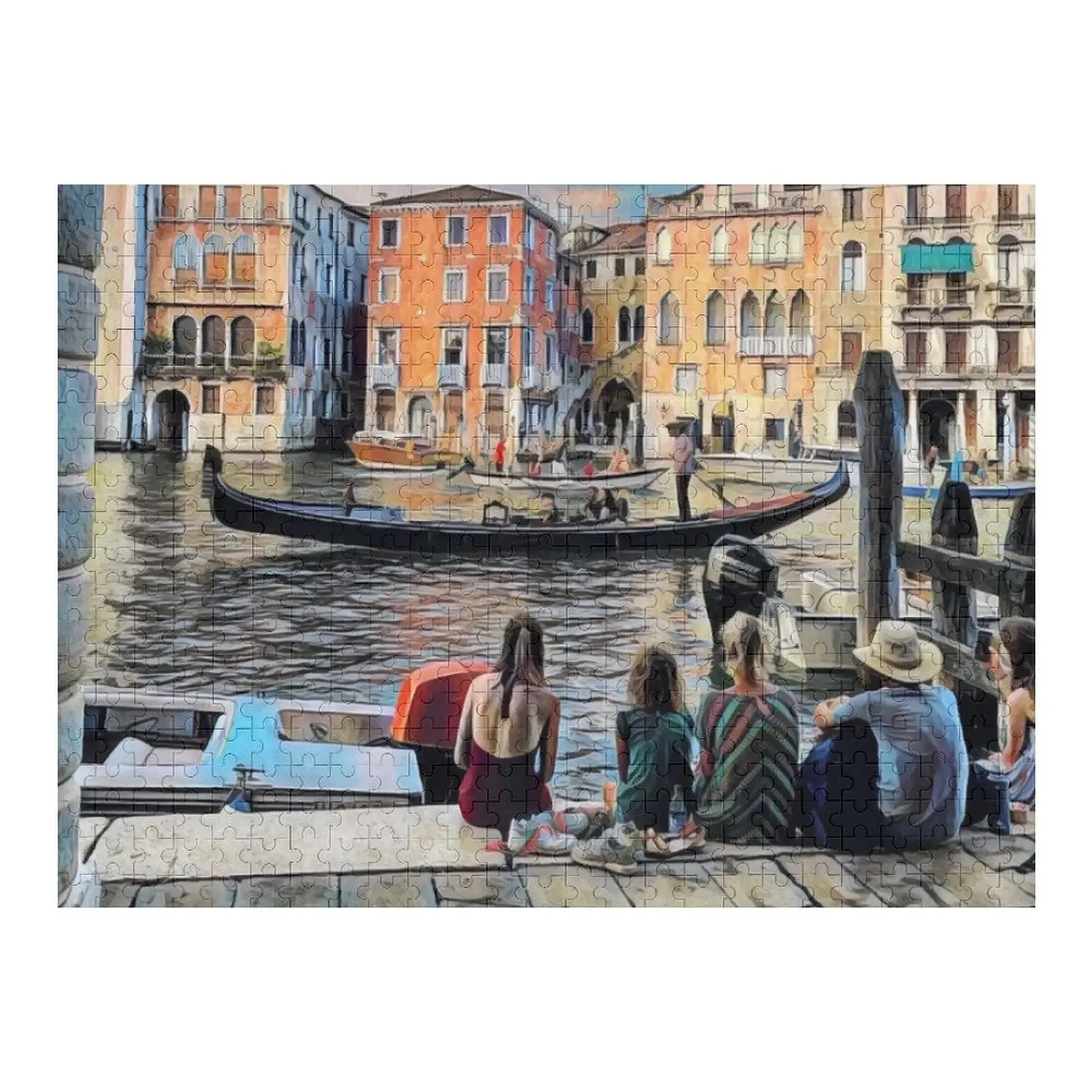 

Venice Streets Jigsaw Puzzle Customs With Photo Customized Gifts For Kids Puzzle