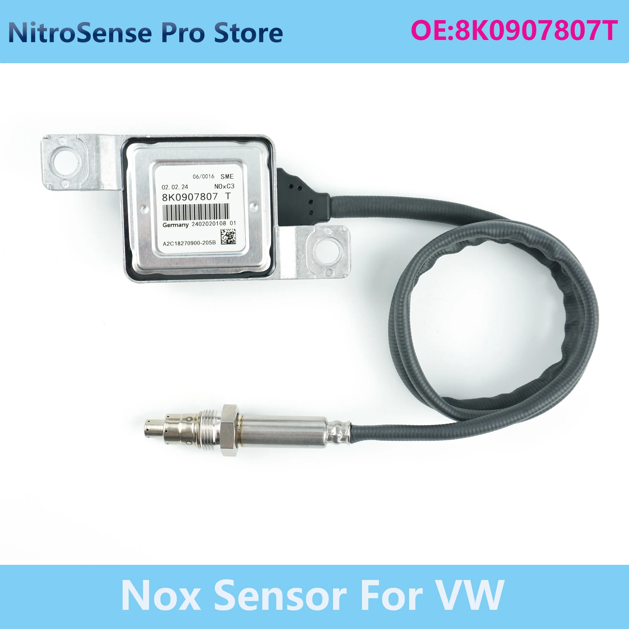 

8K0907807 T 8K0907807T High Quality Nitrogen Oxide Sensor For VW Audi A4 8K A5 A6 Q5 8R