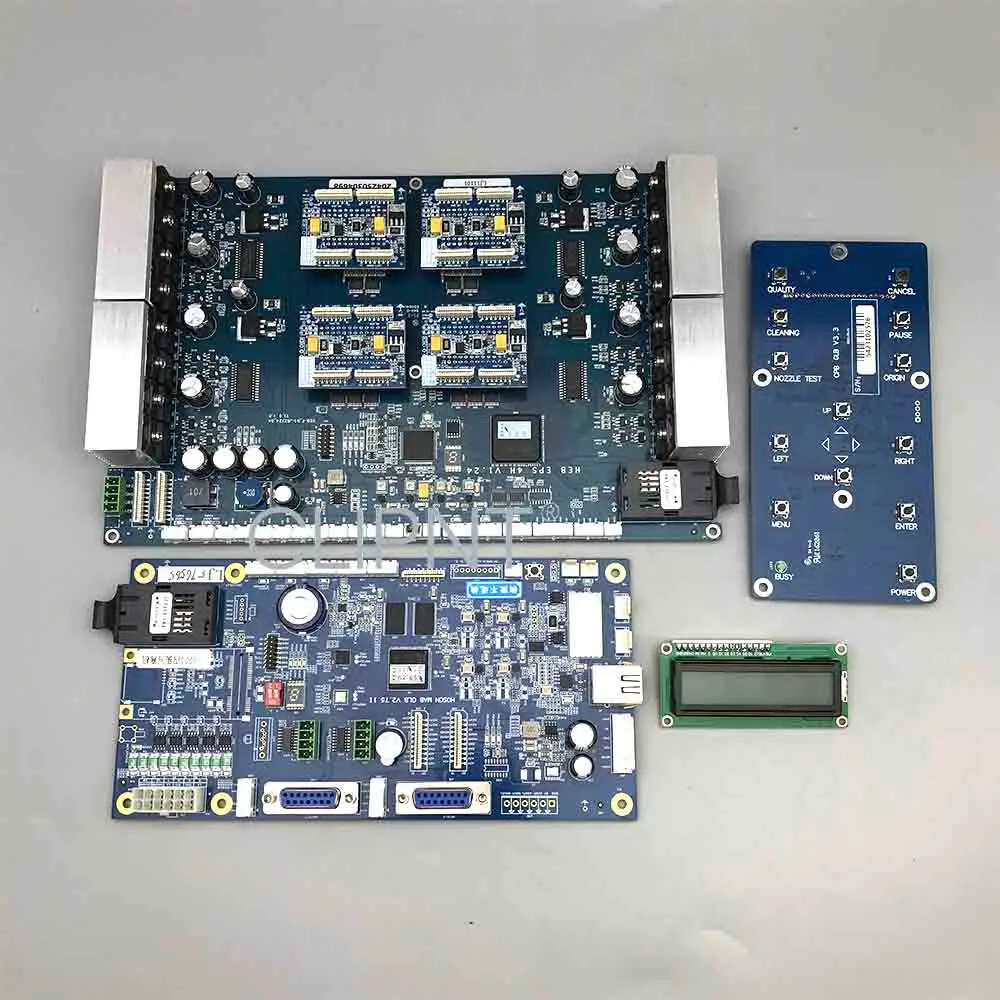 HOT Sale Hoson 4 heads Board kit for I3200 printhead board kit for water based/Eco solvent/UV printer network version